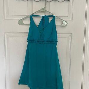 Lululemon Teal Halter top / tank great condition!